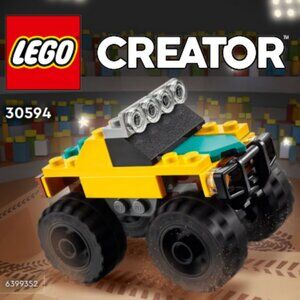 Lego Creator 30594 Rock Monster Truck New 54 PCS